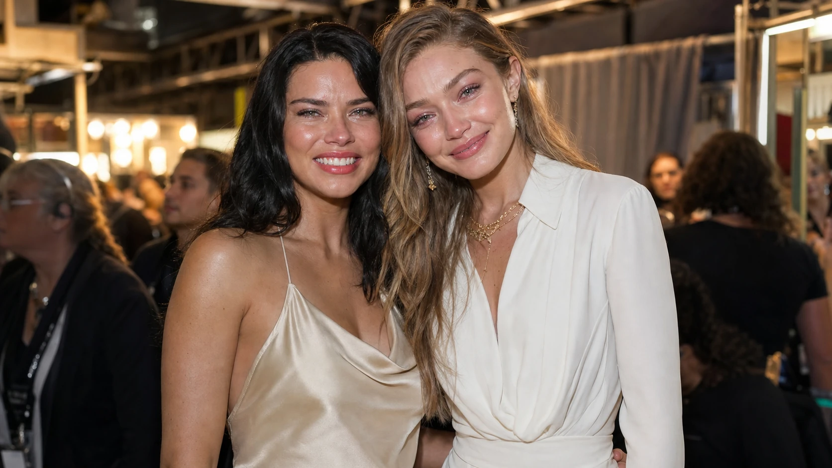 Gigi Hadid's tribute during Lima's 2018 farewell - gigi hadid and adriana lima