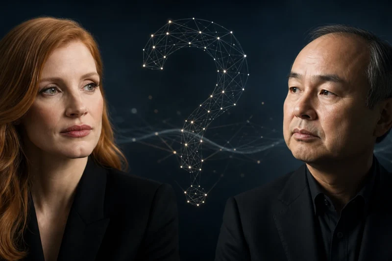 Jessica Chastain and Masayoshi Son: Are They Connected?